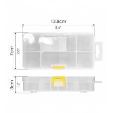 DELI-Cutie plastic mica 2-138x70x30 mm pentru depozitare scule